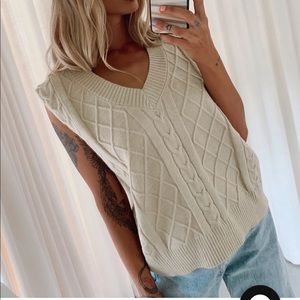 Princess Polly jada sweater vest